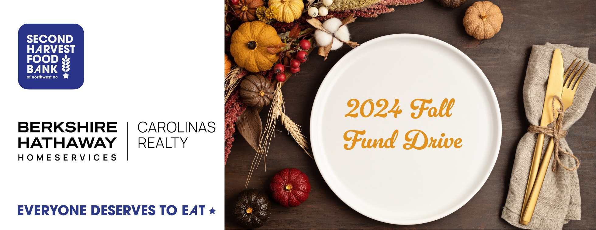 Berkshire Hathaway HomeServices Carolinas Realty 2024 Fall Fund Drive!